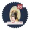 Navy Suede Mat Board for 9x13 Frames - Oval Opening for 7x11 Photos